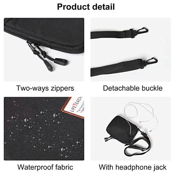 Small Crossbody Messenger Bag for Men