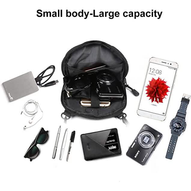Small Crossbody Messenger Bag for Men